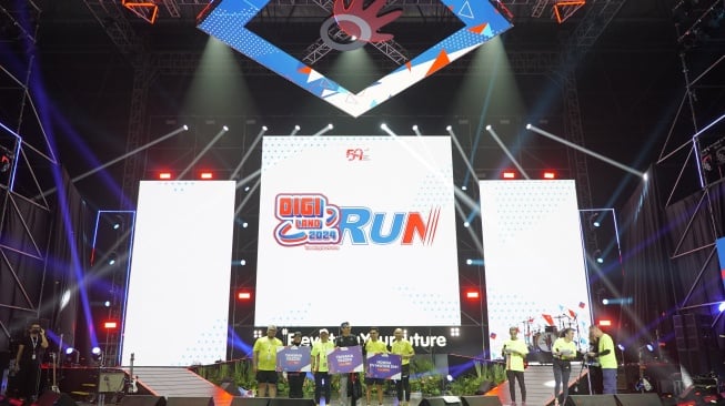 Sukses Digelar, Digiland Run 2024 Satukan Olahraga dengan Konser Musik