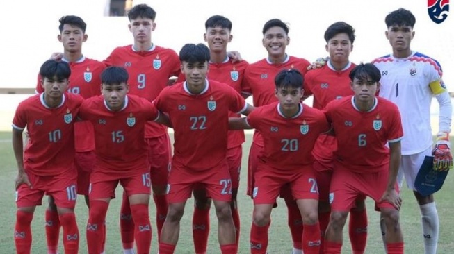 Timnas Thailand U-19. (Instagram/@changsuek)