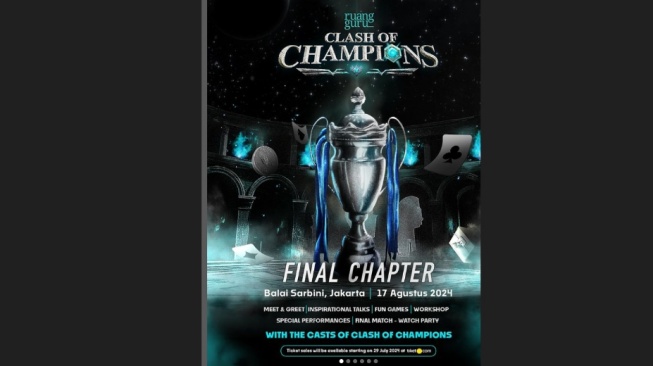 Jadwal dan Cara Nonton Final Clash of Champions, Jadi Saksi Siapa Mahasiswa Paling Cerdas di Indonesia