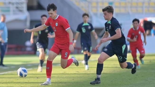 Thailand U-19 mengejutkan banyak pihak dengan melaju ke final setelah menang 1-0 atas Australia U-19 di semifinal. (@fathailandofficial)