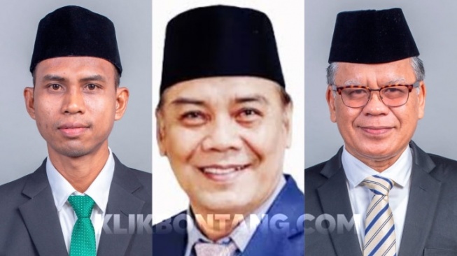 (Dari kiri) Sutomo Jabir Anggota DPRD Kaltim 2019-2024, SIgit Alfian eks Pejabat Eselon II di Pemkot Bontang, Abdul Kadir Tappa Anggota DPRD Kaltim 2019-2024 kini tengah berebut mandat dari PKB untuk maju di Pilkada Bontang. [KlikKaltim.com]