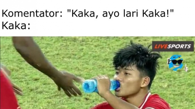 Komentator Geregetan, Momen 'Ayo Lari' Arkhan Kaka di  Piala AFF U-19 Jadi Meme Kocak