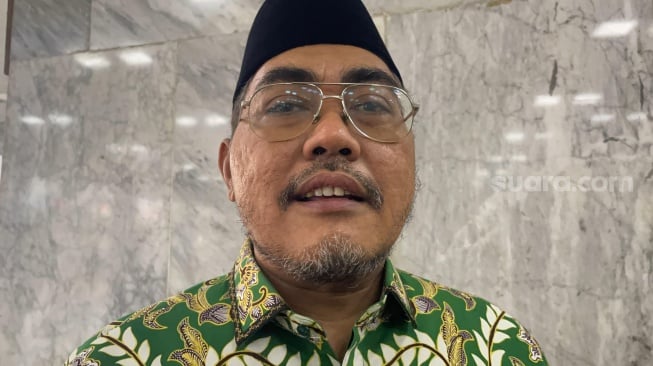 Wakil Ketua Umum DPP Partai Kebangkitan Bangsa (PKB) Jazilul Fawaid alias Gus Jazil. (Suara.com/Bagaskara)