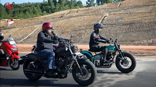 Timpangnya Harga Motor Jokowi dan Basuki Hadimuljono saat Touring di IKN: Ada yang Nunggak Pajak?