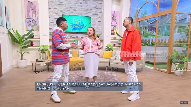 Raffi Ahmad mengungkap perasaan Fuji (YouTube)