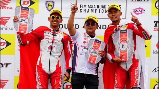 Gunakan Honda CBR600RR, Pembalap AHRT Kukuhkan  Podium di AARC 2024 Seri Mandalika