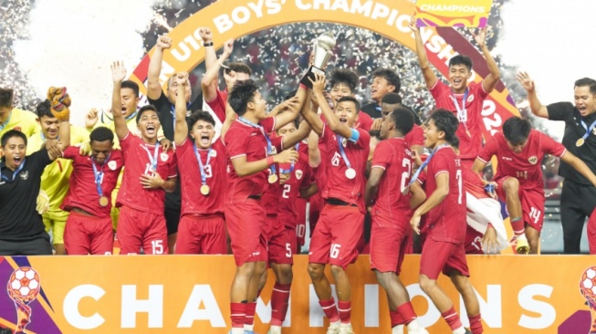 Timnas Indonesia U-19 Kampiun di Kejuaraan ASEAN U-19 Boys Championship 2024 (PSSI)