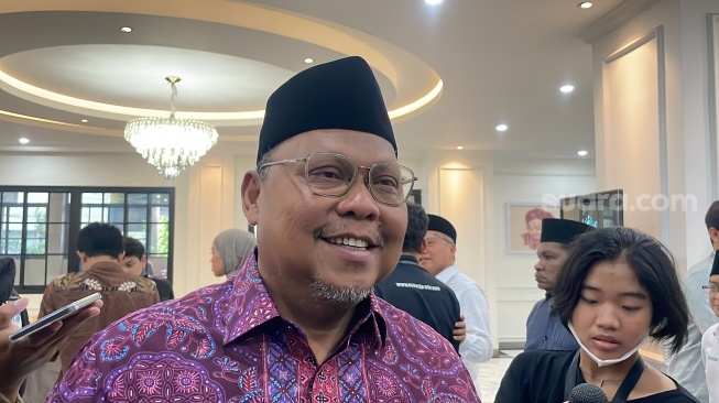  Mantan Sekretaris Jenderal Partai Kebangkitan Bangsa (PKB) Muhammad Lukman Edy. (Suara.com/Novian)