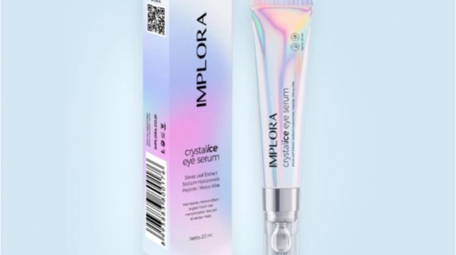 Review Implora Crystal Ice Eye Serum: Terasa Dingin seperti Es?