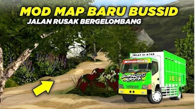 Cara Download Mod Map Bussid Jalan Rusak, Bikin Sensasi Nyetir Makin Seru dan Menantang!