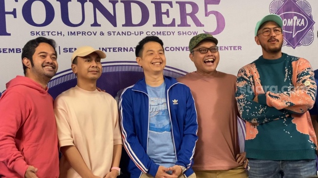 Pendiri Stand Up Comedy Indonesia Gelar "The Founder5", Ada Kejutan dari Raditya Dika dan Ryan Adriandhy