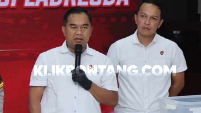 Kasat Reskrim Polres Bontang Iptu Hari Supranoto.[KlikKaltim.com]