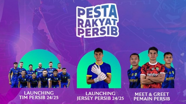 Acara launching jelang bergulirnya kompetisi Liga 1 2024/2024 tersebut dikemas dalam sebuah acara bertajuk "Pesta Rakyat Persib" [Dok Persib]