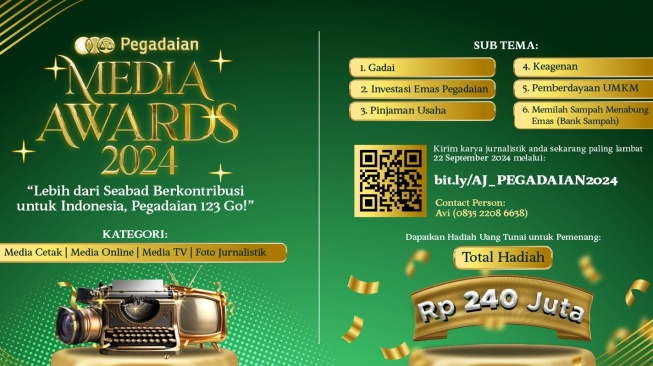 123 Go!! Pegadaian Media Awards 2024 Resmi Digelar