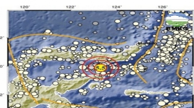 Gempa di Gorontalo Terasa Sampai Pesisir Utara