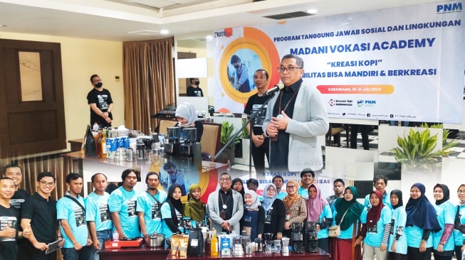 PNM Luncurkan Madani Vokasi Academy, Latih Disabilitas Kreasikan Kopi