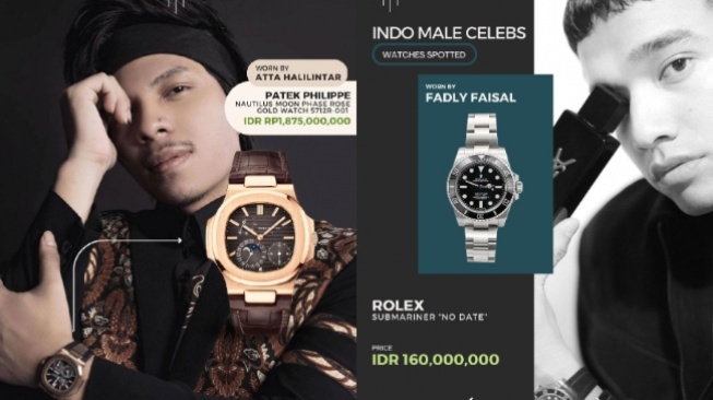 Patek Philippe vs Rolex: Adu Mewah Jam Tangan Atta dan Fadly