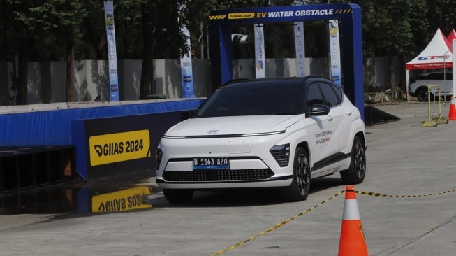 Hyundai Jual 3.606 Mobil di GIIAS 2024, All New Kona Electric Sukses Pikat Pengunjung