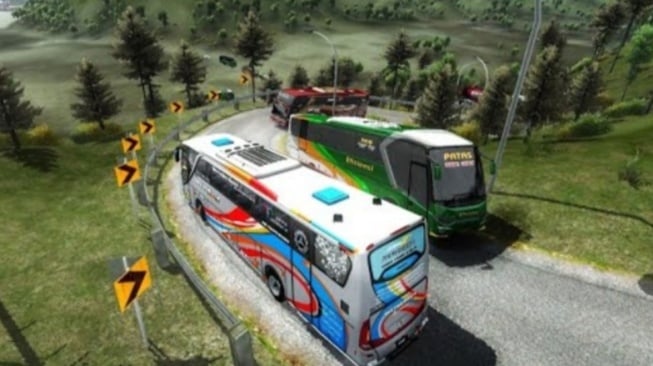 Link Download Mod Map BUSSID Jalan Gunung Terbaru 2024, Curam dan Menegangkan!