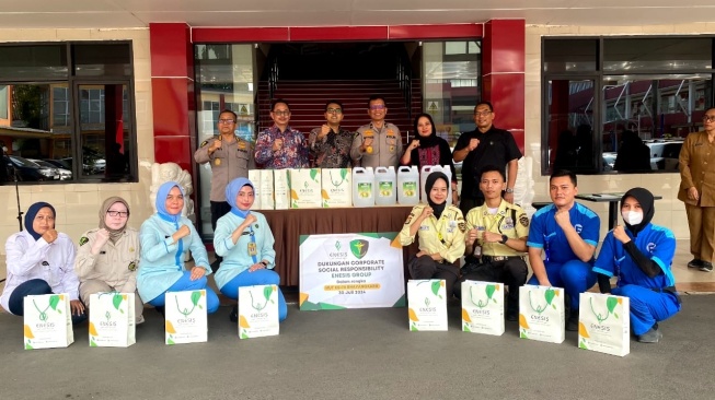 Rumah Sakit Bhayangkara Tk. I Pusdokkes Polri Dapat Dukungan Produk Kesehatan