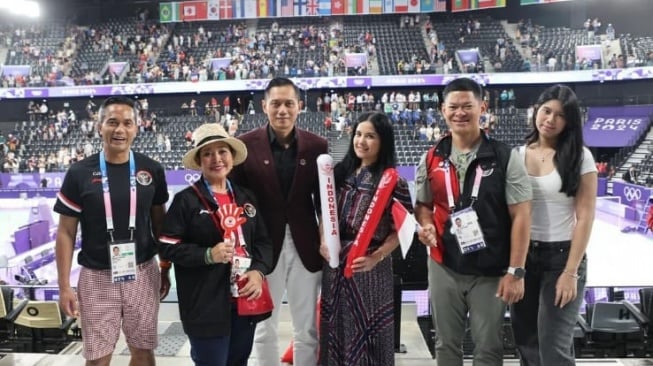 Nonton Olimpiade Paris 2024, Intip Taksiran Harga Tas Titiek Soeharto dan Annisa Pohan