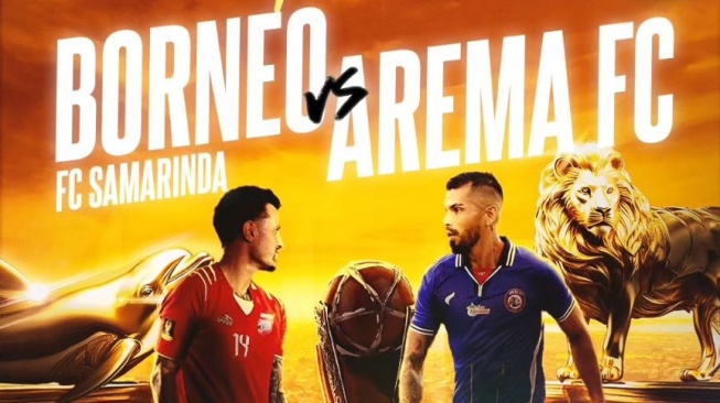 Prediksi Borneo FC vs Arema FC di final Piala Presiden 2024. [Dok. Instagram/@pialapresiden]