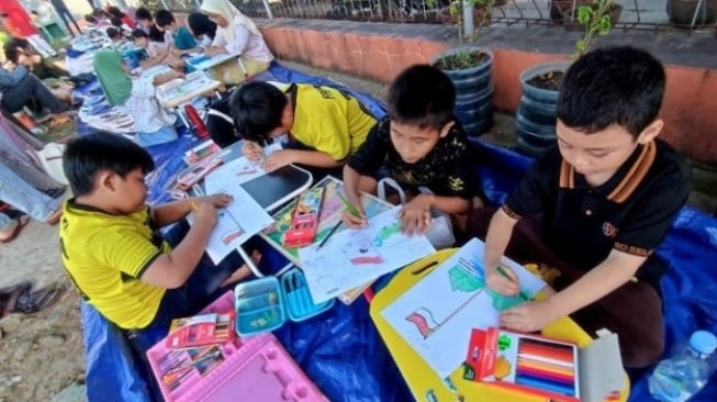 Lomba Mewarnai Bendera Generasi Alfa, Upaya Jaga Nasionalisme di Era Digital