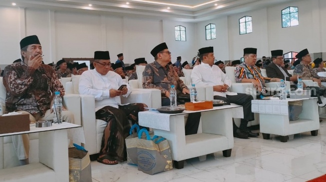 Ribuan Jamaah Thoriqoh Shiddiqiyyahah merayakan tahun baru Islam. [Istimewa]