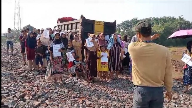 Warga Kampung Baru Tangerang Protes, Minta PT Alam Sutera Hentikan Pengerjaan Proyek