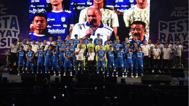 Skuad Persib Bandung bakal arungi BRI Liga 1 musim 2024/2025.(Persib.co.id)