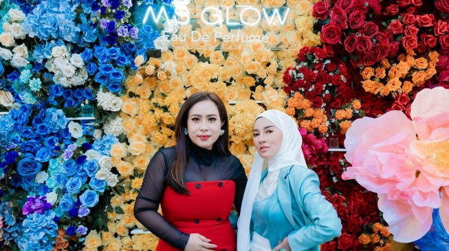 Maharani Kemala dan Shandy Purnamasari MS Glow. [Instagram/shandypurnamasari]