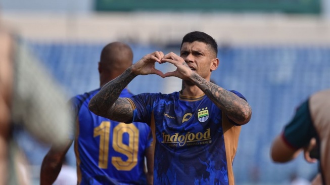 Striker Persib Bandung, Ciro Alves. [Persib Bandung]