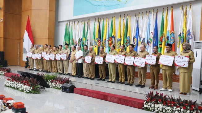 50 pemerintah daerah (Pemda) dapat penghargaan insentif fiskal dari Kemendagri. (Dok: Kemendagri)