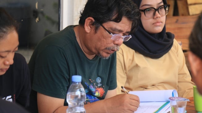 Cerita Wakil Sumbar di Sinematografi Teater Tendi Karo Volkano