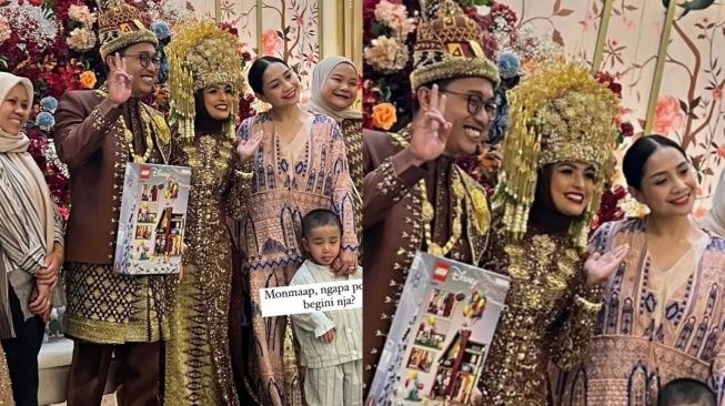 Rayyanza kasih 'rumah' ke karyawan Rans yang menikah. [Instagram/@chevirgo]