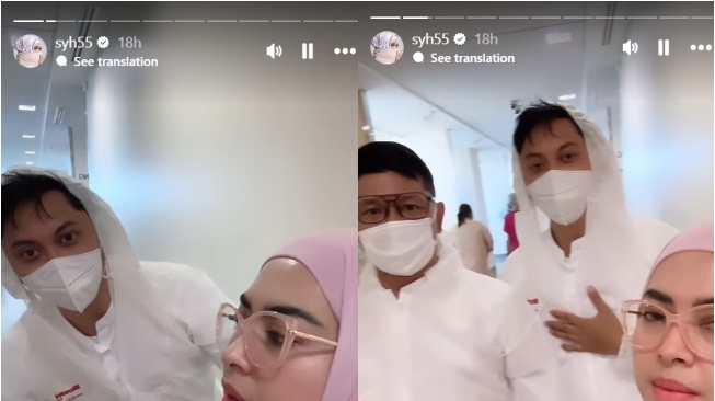 Aisyahrani bungkam haters Syahrini (Instagram)