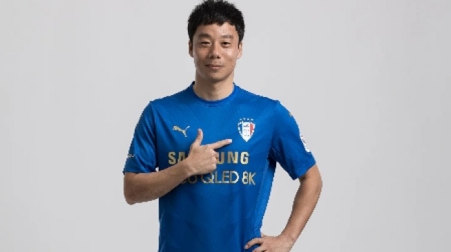 Yeom Ki-hun Saat Masih Berseragam Klub Suwon Samsung Bluwings. (Instagram/@kihun_yeom_26)