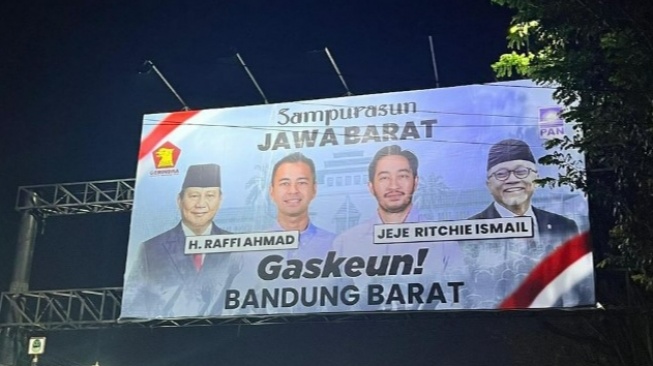 Jeje Govinda mencalonkan diri jadi Bupati Bandung Barat (Instagram/ritchieismail)