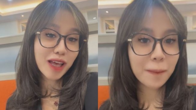 Potret Mayang Lucyana magang. [TikTok]