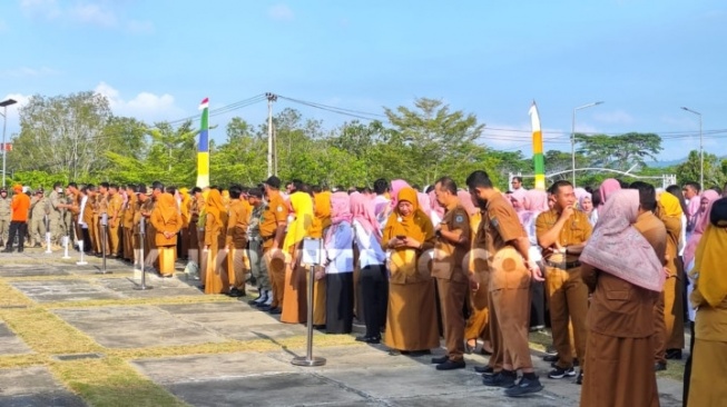 Pegawai di lingkungan Pemkot Bontang. [KlikKaltim.com]