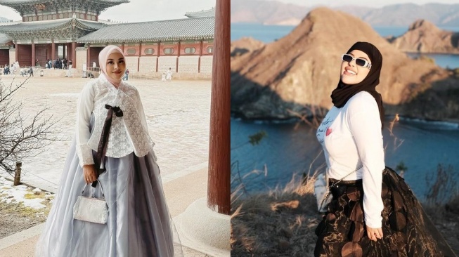 Kolase Aurel Hermansyah dan Shindy Samuel (Instagram)