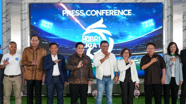 Ciptakan Perputaran Ekonomi Rp10,42 triliun, BRI Kembali Jadi Sponsor Utama Liga 1 2024-2025