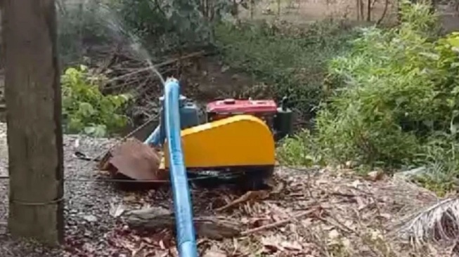 Mesin Pompa Air Bantu Petani Nagan Raya Hadapi Kemarau