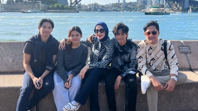 Keluarga Andre Taulany [instagram/@andreastaulany]