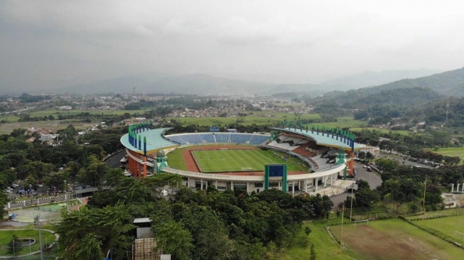 Markas Persib Bandung di BRI Liga 1 2024-2025, Stadion Si Jalak Harupat. [Dok. Persib]