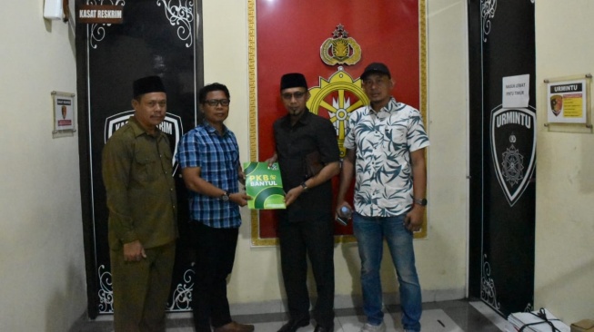 PKB Bantul Laporkan Lukman Edy ke Polres Bantul. [istimewa]