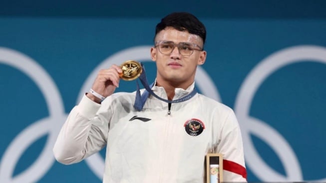 Sukses Raih Emas Olimpiade Paris 2024, Rizki Juniansyah Ungkap Ritualnya Sebelum Bertanding