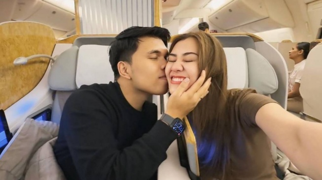 Gaya Thariq Halilintar saat honeymoon [Instagram/@thariqhalilintar]