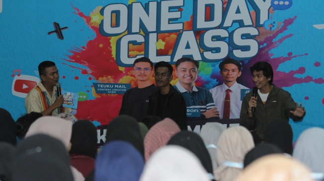 AMANAH One Day Class Content Creator Gali Potensi Generasi Muda di Aceh