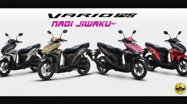 Honda Vario dengan varian warna baru (Honda Malaysia)